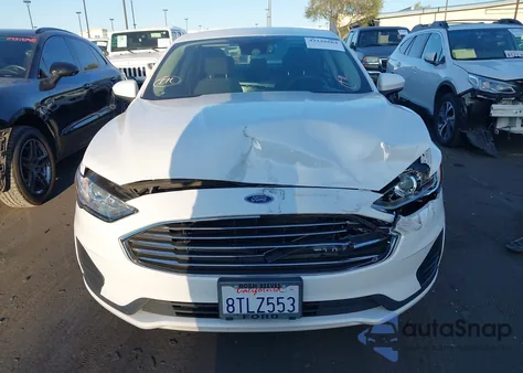 2020 Ford Fusion Se из США, поврежденный, VIN 3FA6P0HD2LR135813